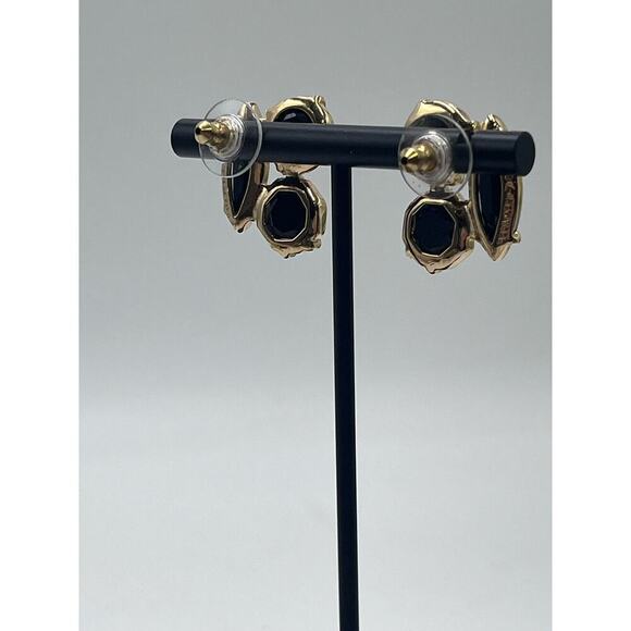 Kate spade New York Desert Stone Cluster Black Glass Gold Tone Stud
Earrings - Picture 7 of 14